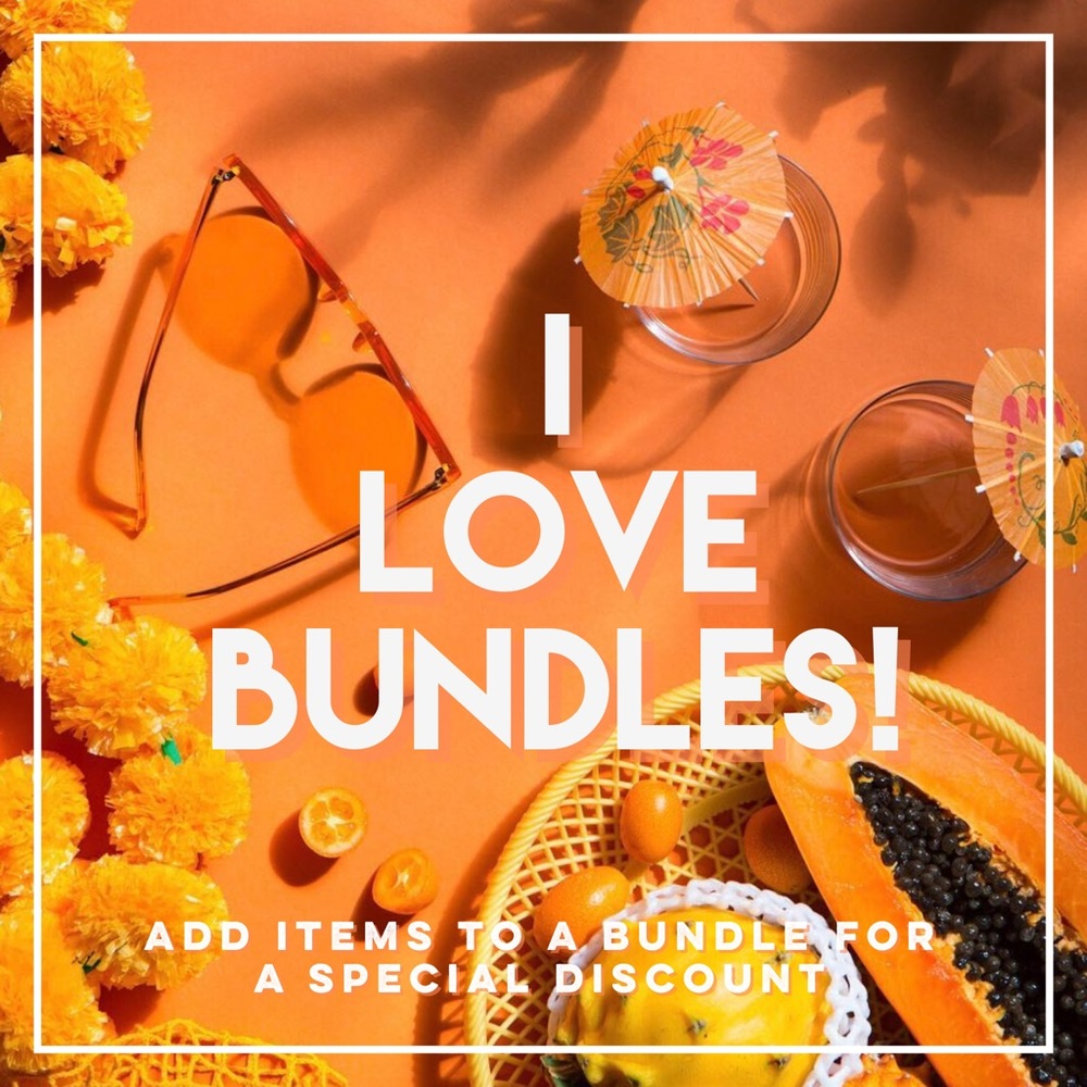 I love bundles! Help me clear my closet :)